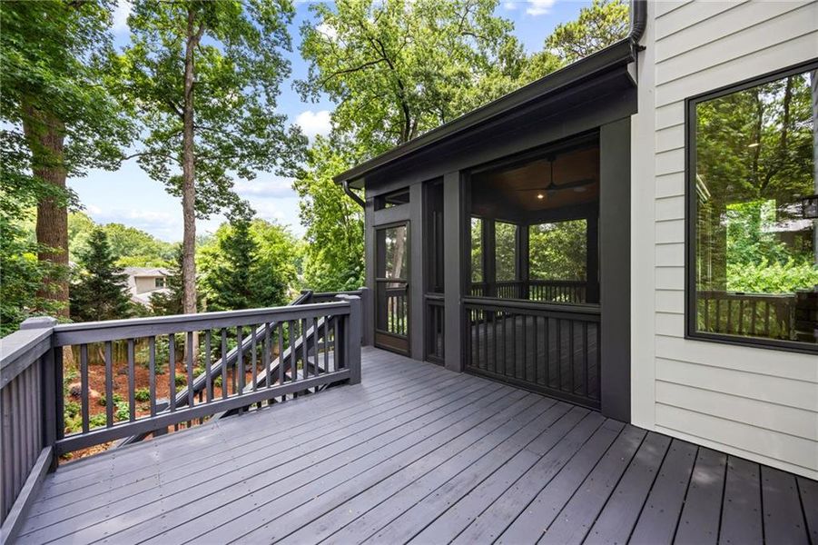 Exterior details and patio area of a home in , Atlanta (Image 33). Exterior details and patio area of a home in , Atlanta (Image 33).