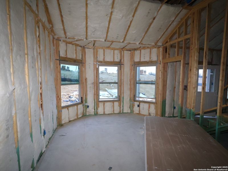 In-progress construction of a new home in Mesquite Ridge, San Antonio, TX (Image 30).