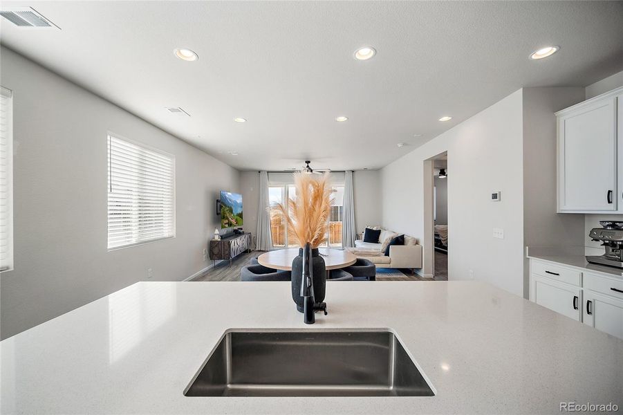 Furnished interior view inside a new home in Paint Brush Hills, Peyton (Image 22).
