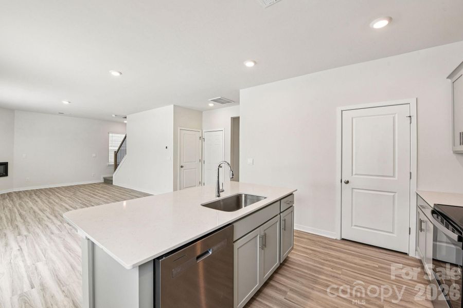 Furnished interior view inside a new home in The Falls at Newton, Newton (Image 10).
