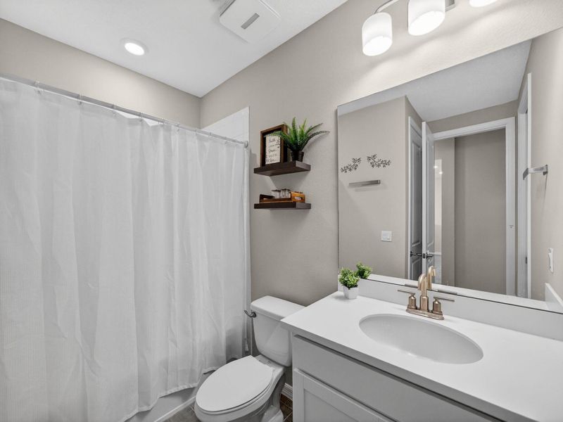 Furnished interior view inside a new home in , Port St. Lucie (Image 11).