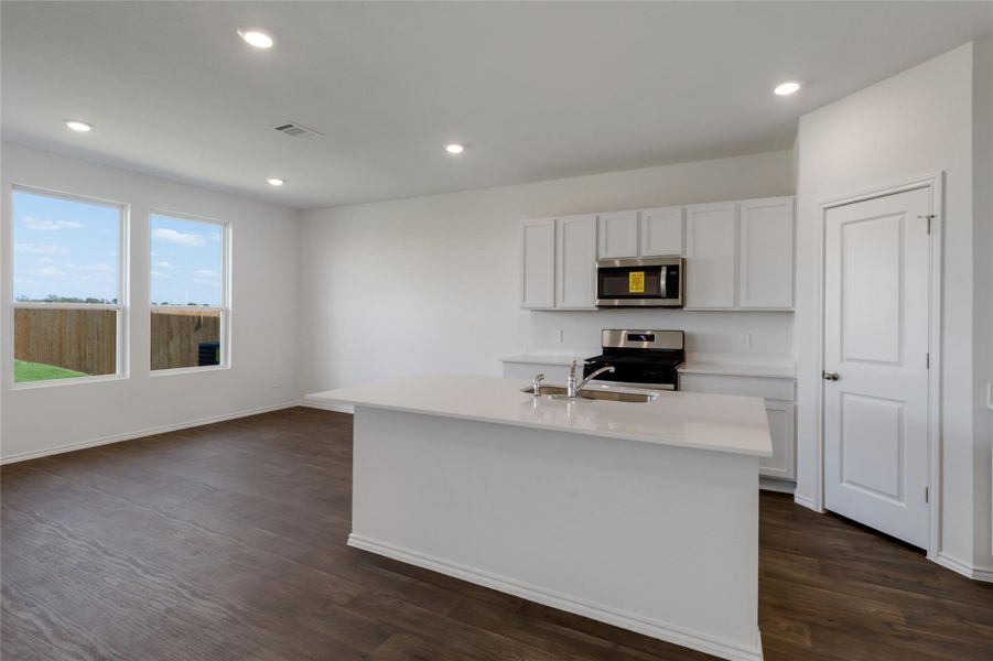 Furnished interior view inside a new home in Marigold, Uhland (Image 6). Furnished interior view inside a new home in Marigold, Uhland (Image 6).