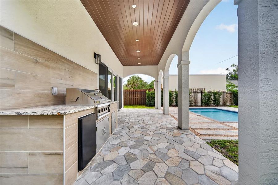 Exterior details and patio area of a home in , Winter Park (Image 23). Exterior details and patio area of a home in , Winter Park (Image 23).