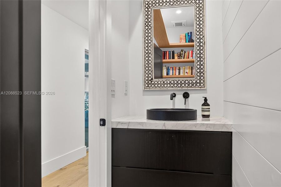 Furnished interior view inside a new home in , Miami (Image 25).