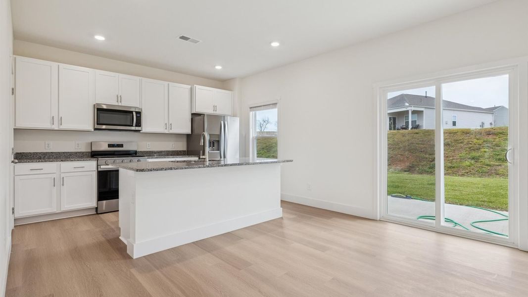 Furnished interior view inside a new home in Millstone Village, Morristown (Image 4). Furnished interior view inside a new home in Millstone Village, Morristown (Image 4).