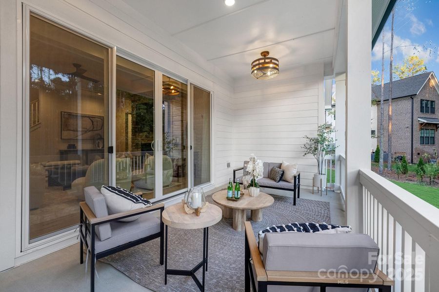 Exterior details and patio area of a home in , Lancaster (Image 3).