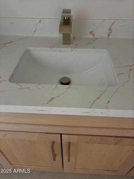 TILE,FIXTURES, CABINETS ALL TIE IN