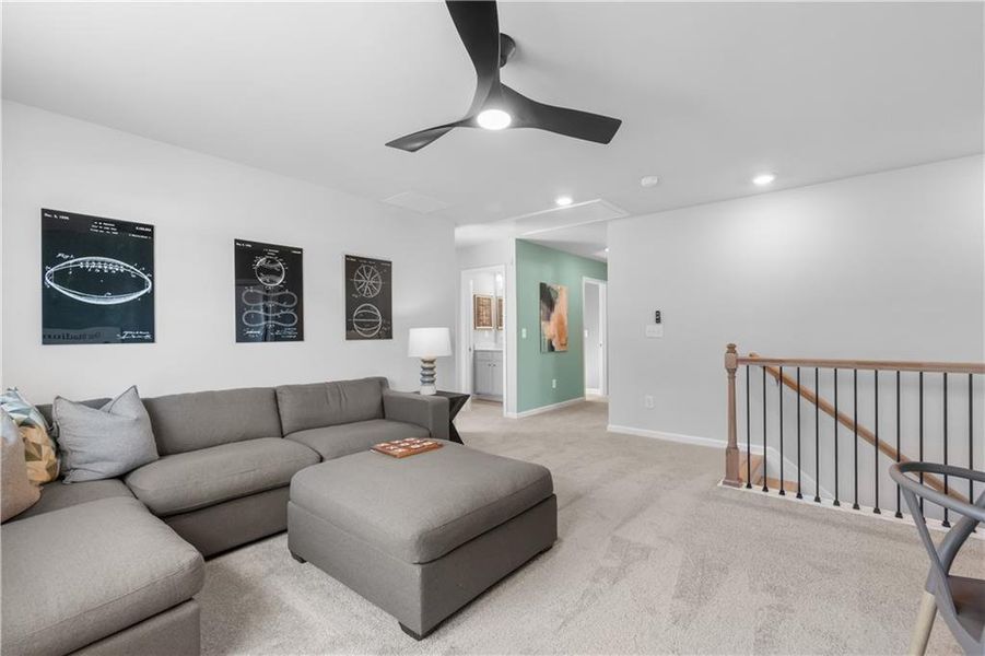 Furnished interior view inside a new home in Abbotts Crossing, Conyers (Image 14).