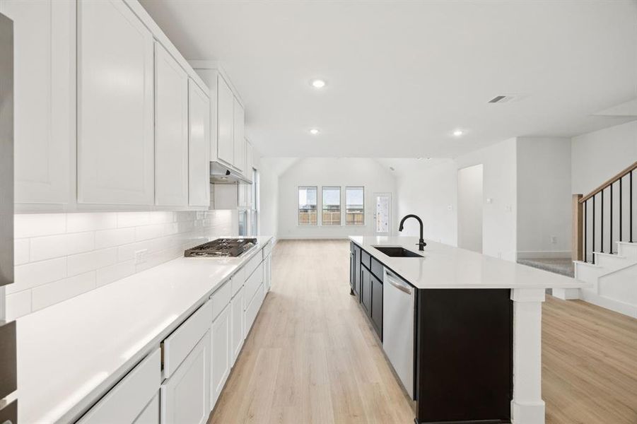 Furnished interior view inside a new home in Dove Hollow, Waxahachie (Image 14).