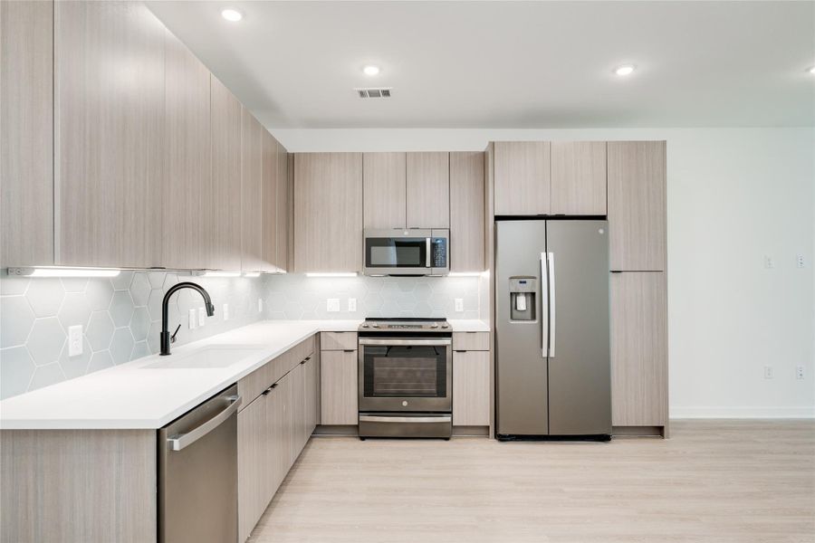 Furnished interior view inside a new home in , Austin (Image 8). Furnished interior view inside a new home in , Austin (Image 8).