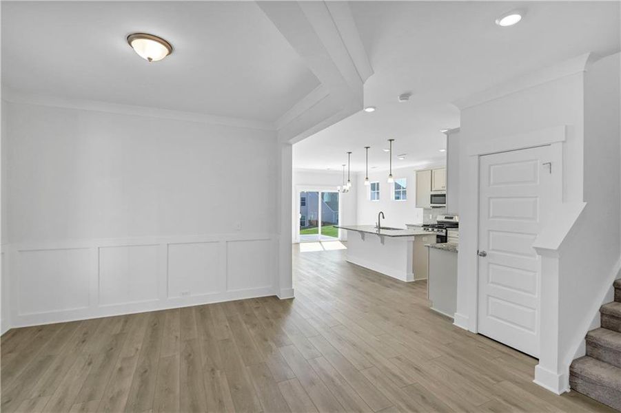 Spacious, unfurnished interior of a new home in Villas at Dawsonville, Dawsonville (Image 20).
