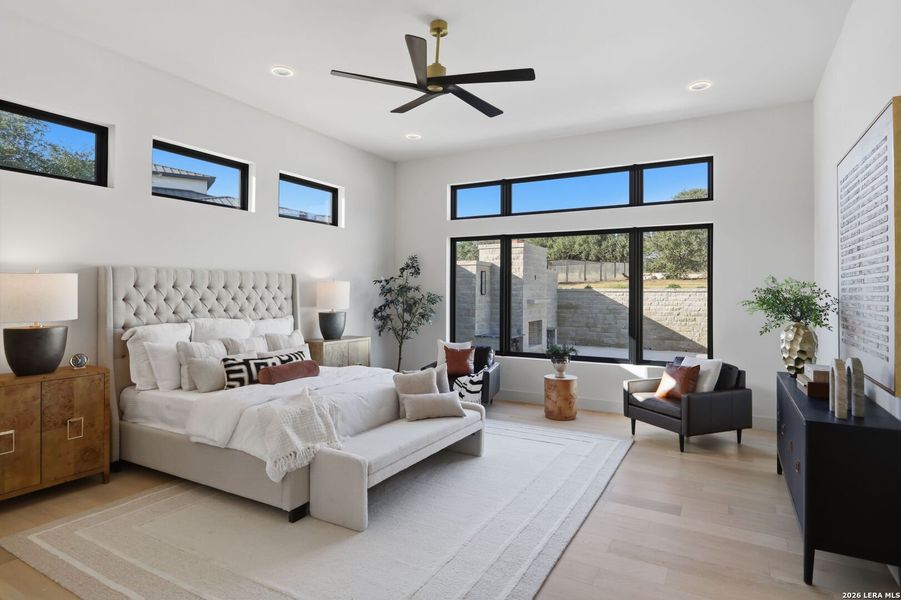 Furnished interior view inside a new home in , Boerne (Image 19).