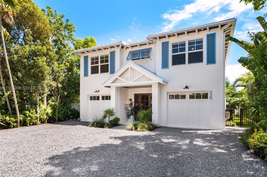 Front exterior of a new home in , Tavernier, FL, highlighting curb appeal (Image 21).