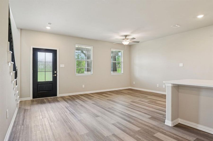 Spacious, unfurnished interior of a new home in Ashford Park - Cottage Series, Corinth (Image 23).