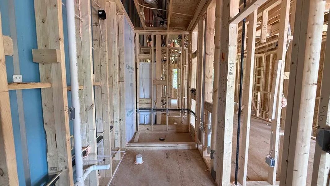Primary Bathroom Construction Progress