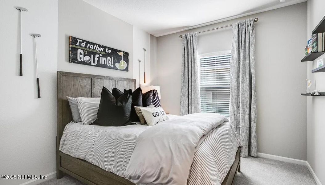 Furnished interior view inside a new home in Saddle Oaks: Saddle Oaks 50s, Jacksonville (Image 14).