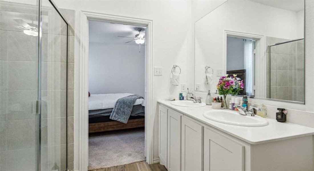 Furnished interior view inside a new home in Heartland: Classic Collection, Crandall (Image 6). Furnished interior view inside a new home in Heartland: Classic Collection, Crandall (Image 6).