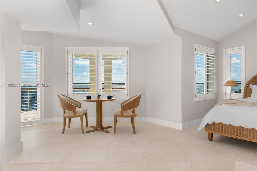 Furnished interior view inside a new home in , Key Largo (Image 7).