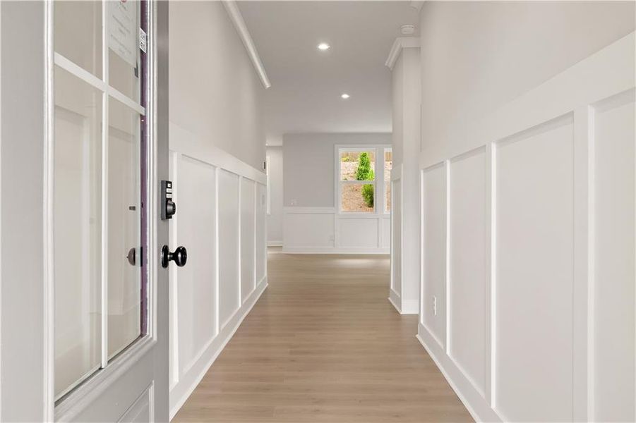 Spacious, unfurnished interior of a new home in Hillside Manor, Powder Springs (Image 18). Spacious, unfurnished interior of a new home in Hillside Manor, Powder Springs (Image 18).