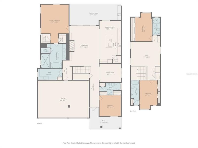 2D floor plan layout of this home in , Safety Harbor, FL (Image 5).