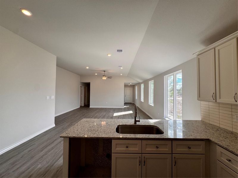 Furnished interior view inside a new home in Santa Fe, Cleveland (Image 7).