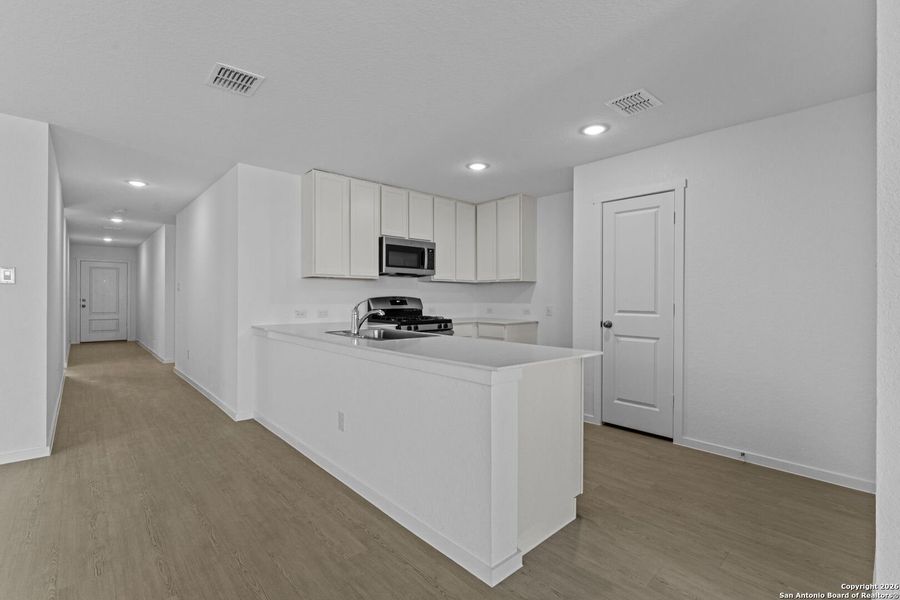 Furnished interior view inside a new home in Friendship Oaks: Watermill Collection, Fredericksburg (Image 8).