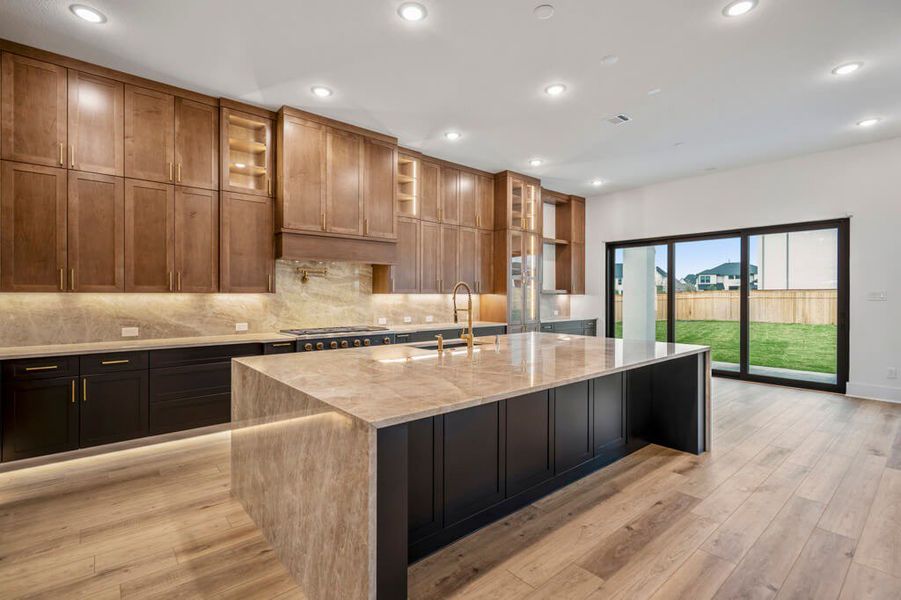 Furnished interior in a model home at Briarley in Montgomery (Image 22).