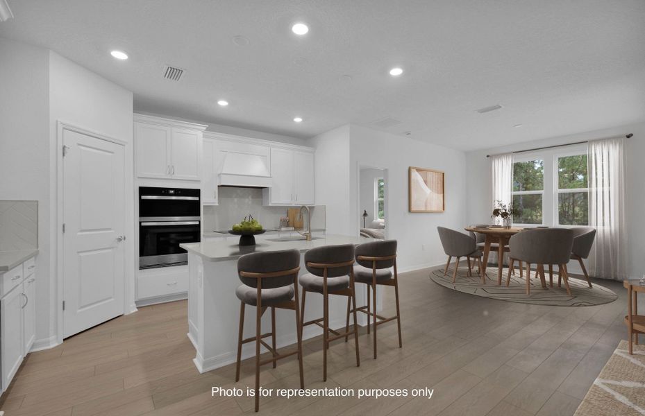 Furnished interior view inside a new home in Hyland Trail, Green Cove Springs (Image 8).