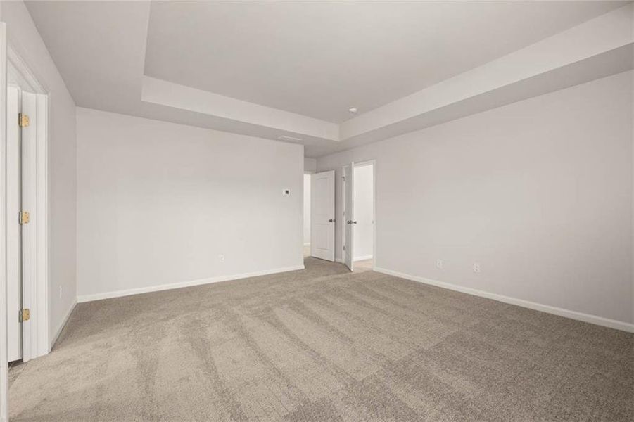 Spacious, unfurnished interior of a new home in Poplar Preserve, Newnan (Image 17).