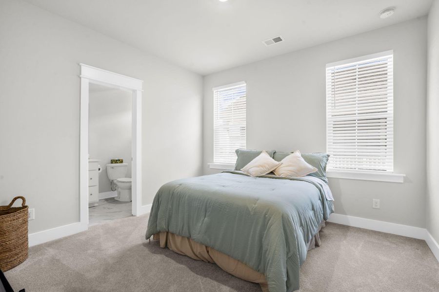 Furnished interior view inside a new home in Carnes Crossroads, Summerville (Image 33).