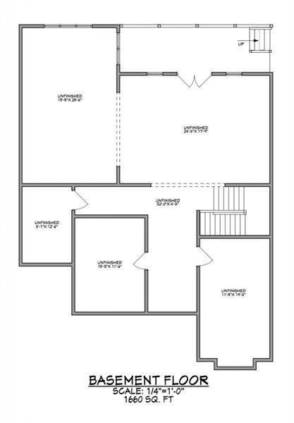 2D floor plan layout of this home in , Atlanta, GA (Image 6).