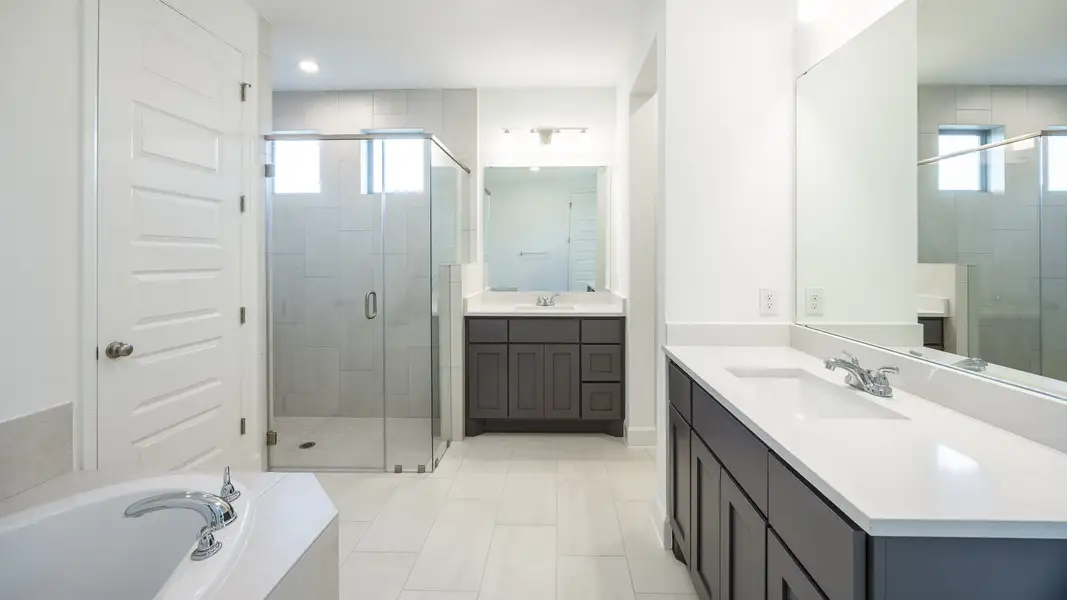 Furnished interior view inside a new home in Woodside, Georgetown (Image 4).