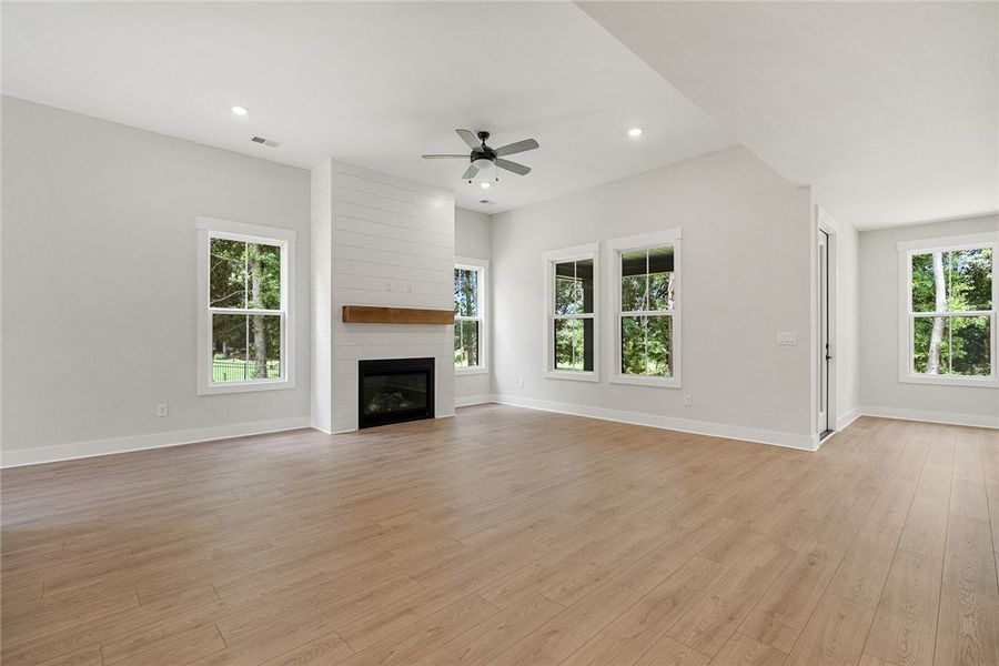 image is of a different house, same floor plan.  I