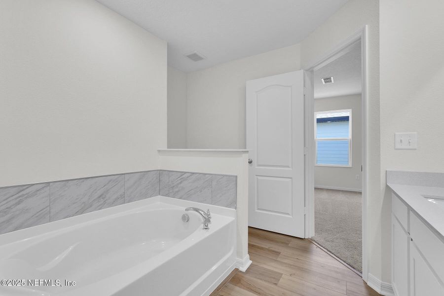 Furnished interior view inside a new home in , Jacksonville (Image 7). Furnished interior view inside a new home in , Jacksonville (Image 7).