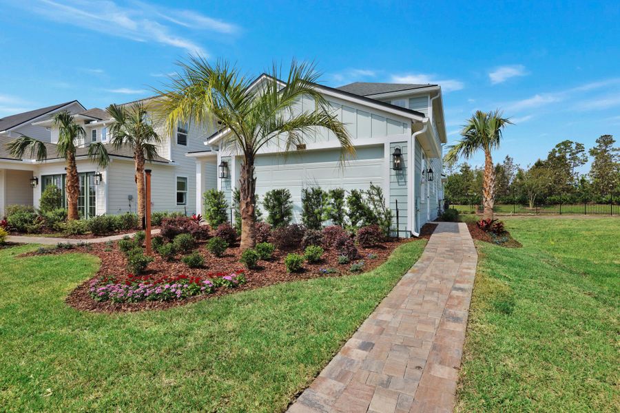 Representative exterior photo of a completed home built from the Atlas by Riverside Homes in Seabrook Village at Nocatee, Ponte Vedra, FL (Image 30).