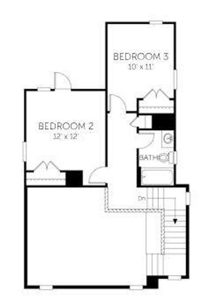 2nd Floorplan - Representative Photo