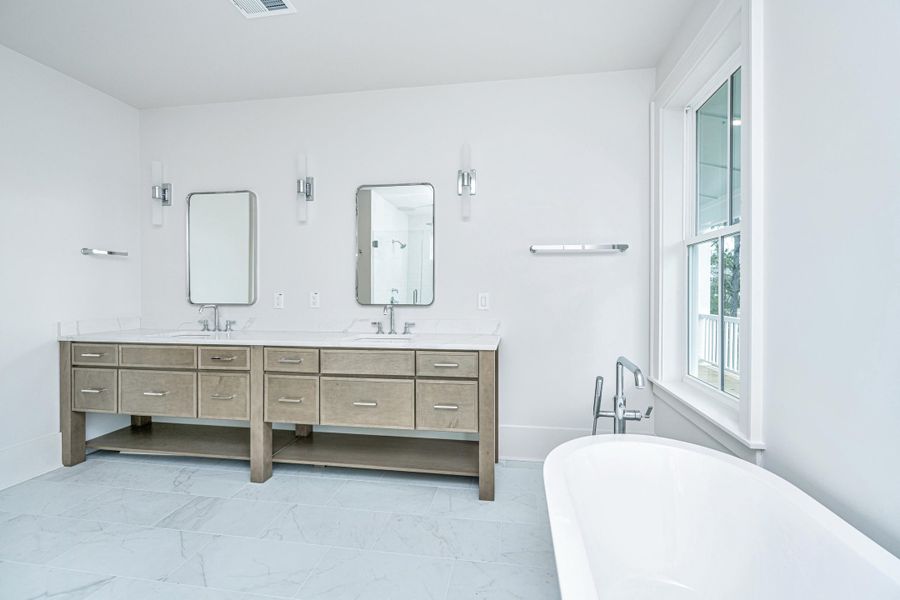 Furnished interior view inside a new home in , Mount Pleasant (Image 7).