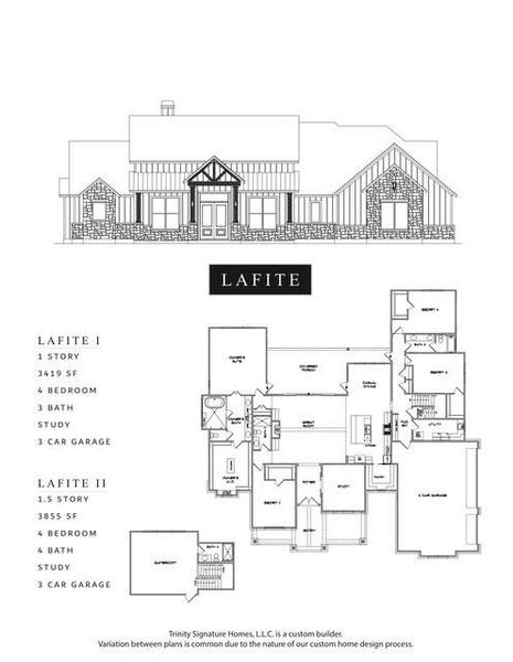 2D floor plan layout of this home in , Plantersville, TX (Image 3).
