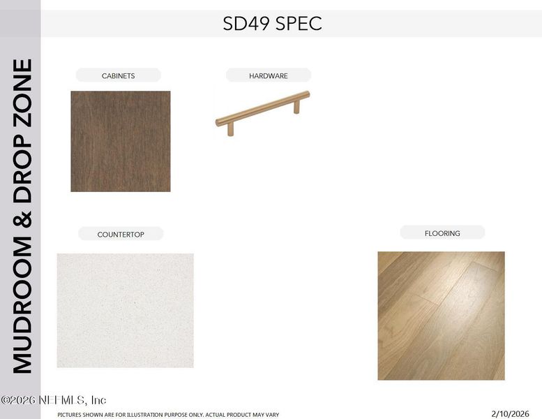 Sample of building materials used in homes in , St. Augustine (Image 9).