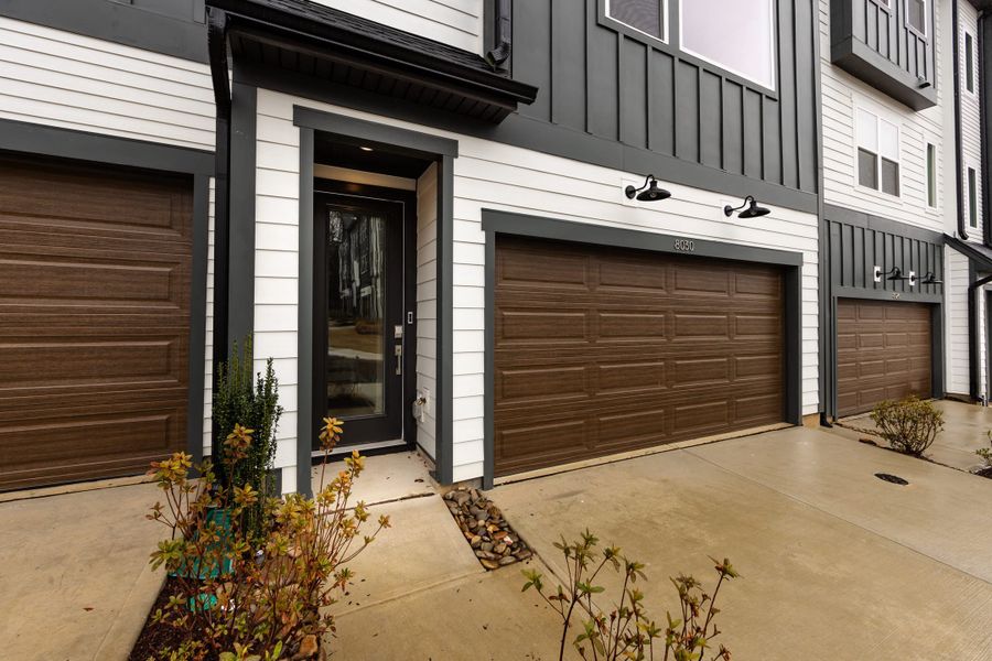 Exterior details and patio area of a home in Archer Row, Charlotte (Image 3). Exterior details and patio area of a home in Archer Row, Charlotte (Image 3).