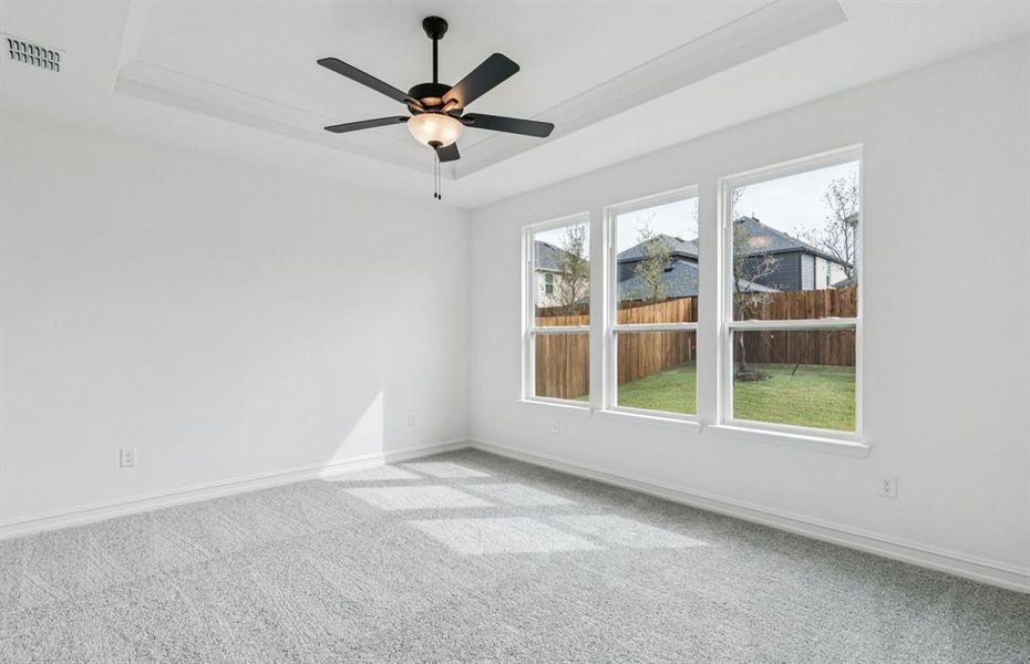 Spacious owner's suite with private bath Spacious owner's suite with private bath