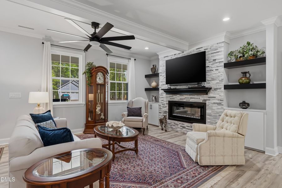 Gorgeous FP with stone surround