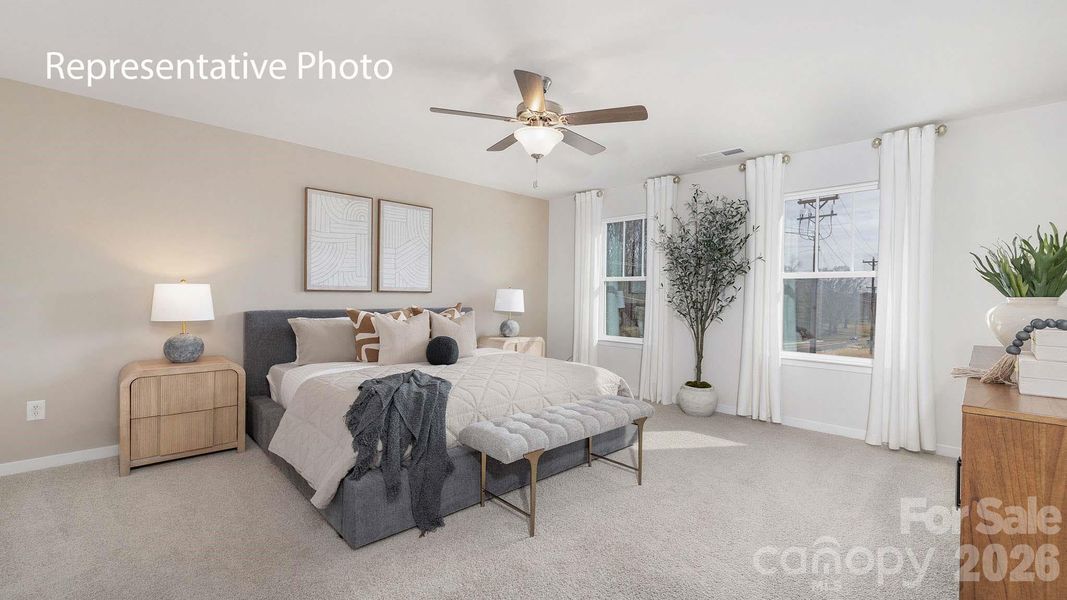 Furnished interior view inside a new home in Stanton, Richburg (Image 23).