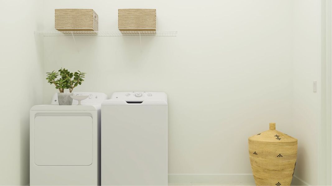 Halos laundry room