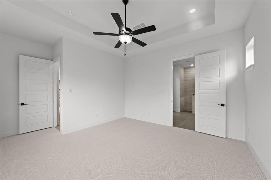 Spacious, unfurnished interior of a new home in South Pointe  Cottage Series, Mansfield (Image 17).