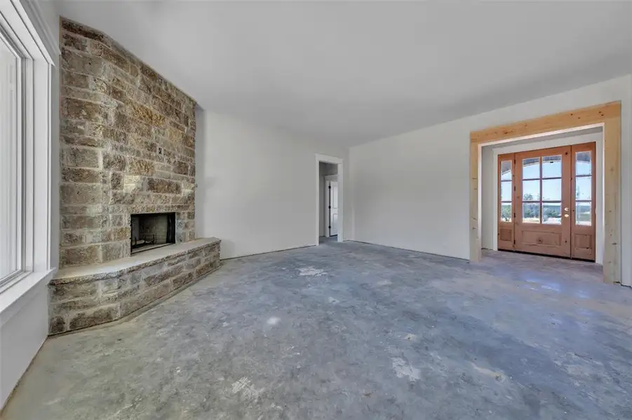 In-progress construction of a new home in , Bluff Dale, TX (Image 9).