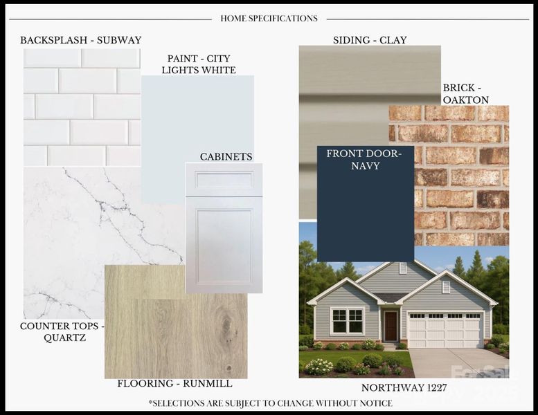 Sample of building materials used in homes in , Gastonia (Image 20).