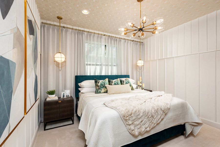 Representative furnished interior of a home built from the Monacello by GL Homes in Valencia Parc at Riverland, Port St. Lucie (Image 21).