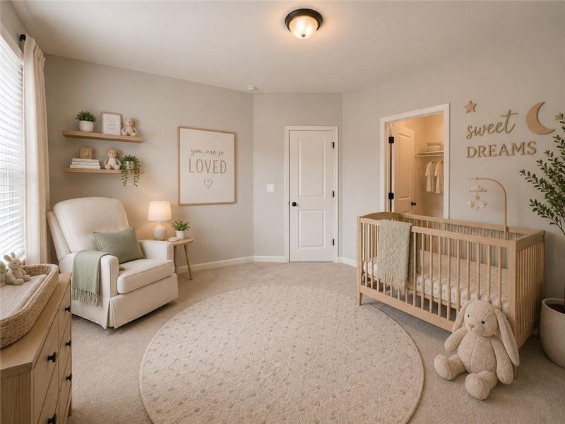 Furnished interior view inside a new home in , Lilburn (Image 12).