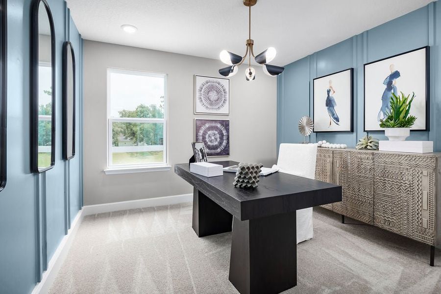 Representative furnished interior of a home built from the Newcastle by Risewell Homes in Harrell Oaks, Orlando (Image 9). Representative furnished interior of a home built from the Newcastle by Risewell Homes in Harrell Oaks, Orlando (Image 9).